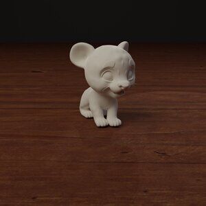 Leopard Cub Mini Figure 2.5 Inches